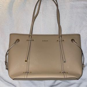Mint condition Beige DKNY Tote Bag